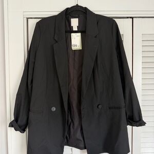 H&M Elegant Black Jacket